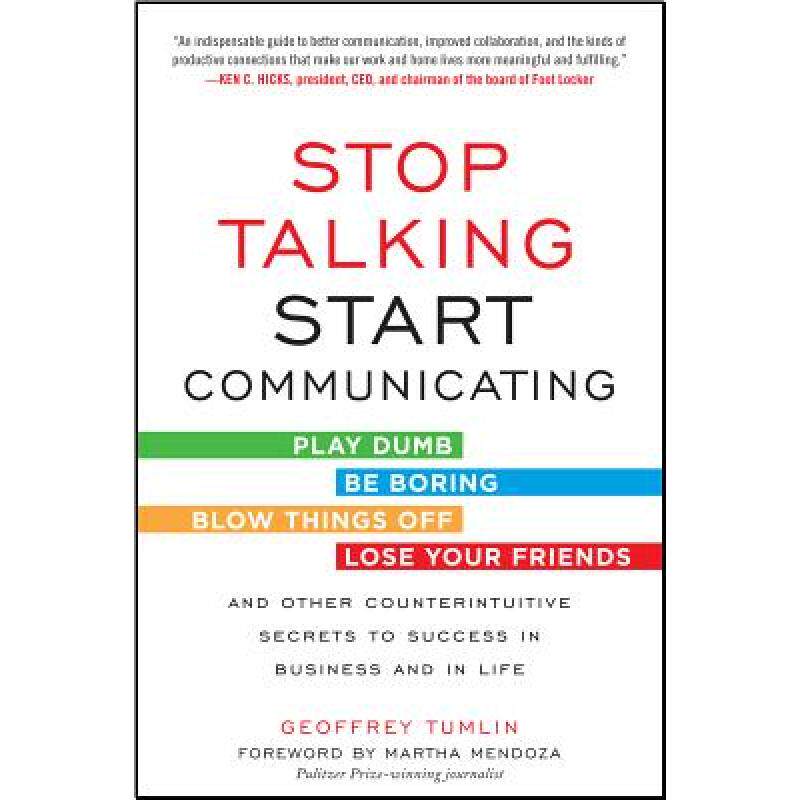 预订 stop talking, start communicating: c. [9780071813044]