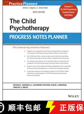【3-4周达】Child Psychotherapy Progress Notes Planner, Si xth Edition [9781119840893]
