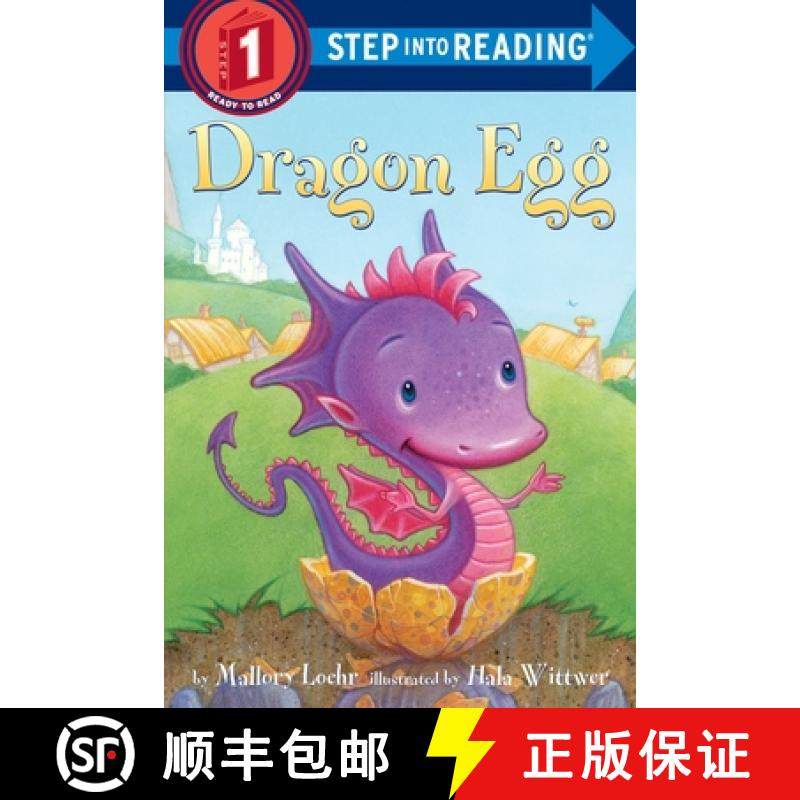 【3-4周达】Dragon Egg: Step Into Reading 1 [9780375843501]