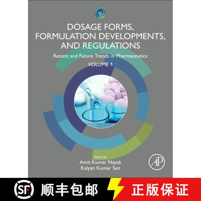 【3-4周达】Dosage Forms, Formulation Developments and Regulations: Recent and Future Trends in Pharma... [9780323918176]