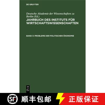 【3-4周达】Jahrbuch Des Instituts Für Wirtschaftswissenschaften. Band 3 [9783112533970]