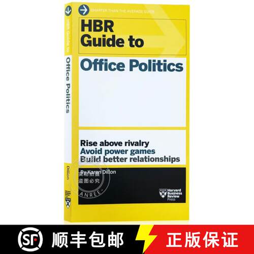 现货 哈佛商业评论办公室政治指南 HBR Guide to Office Politics (HBR Guide Series) [9781625275325]