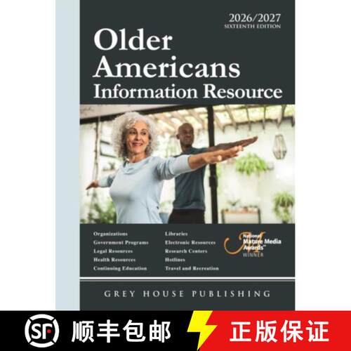 【3-4周达】Older Americans Information Resource, 2026/27: Print Purchase Includes Free Online Access [9798891795013]