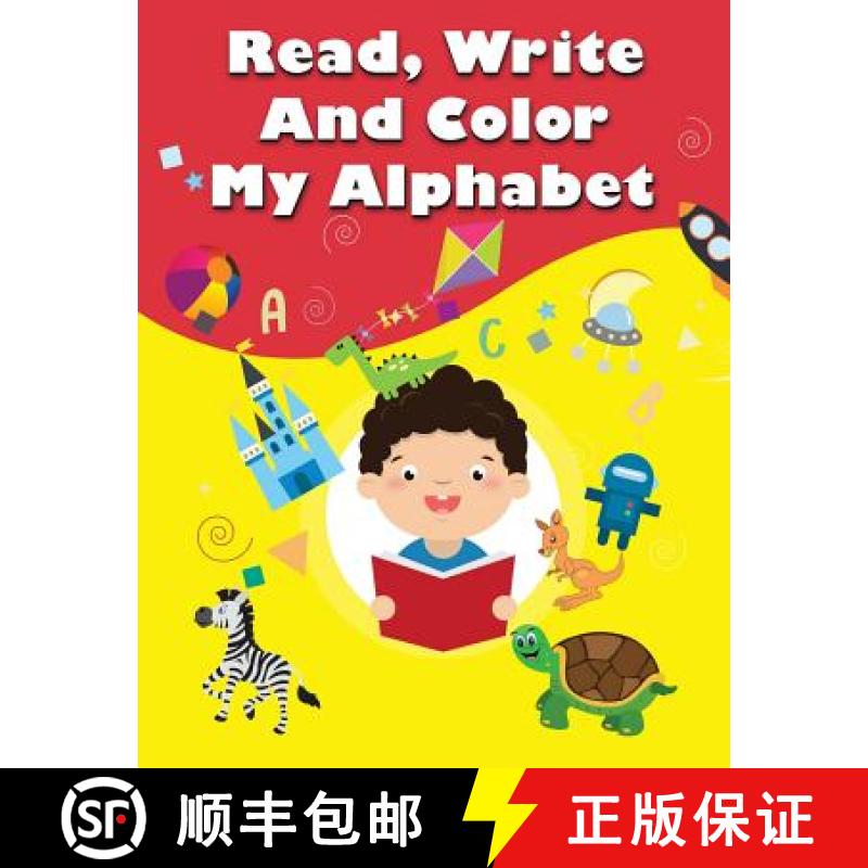 【3-4周达】Read, Write and Color My Alphabets [9781482882964]