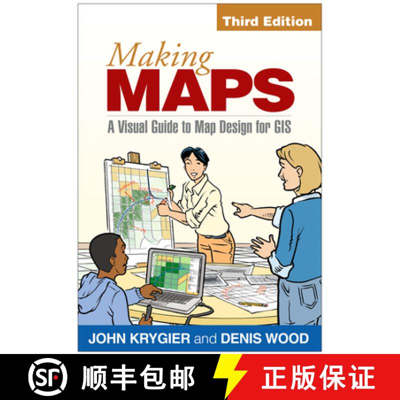 【2-3周达】Making Maps, Third Edition: A Visual Guide to Map Design for GIS [9781462509980]