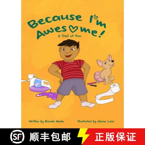 【3-4周达】Because I'm Awesome! A Trail of Fun: Autism Children's Stories [9781737152200]