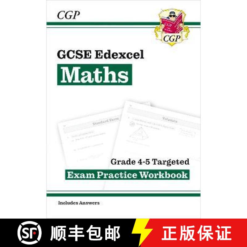 New GCSE Maths Edexcel Grade 4-5 Targeted Exam Practice Workbook (includes Answers) [9781789086850]