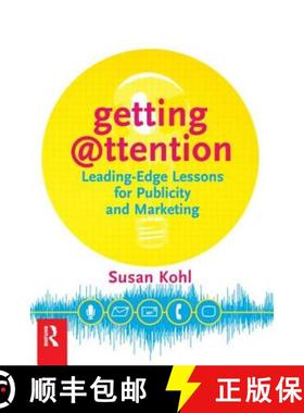 【3-4周达】Getting Attention: Leading-edge Lessons for Publicity and Marketing [9780750672597]