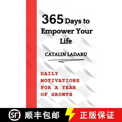 【3-4周达】365 Days to Empower Your Life: Daily Motivations for a Year of Growth [9798868982453]
