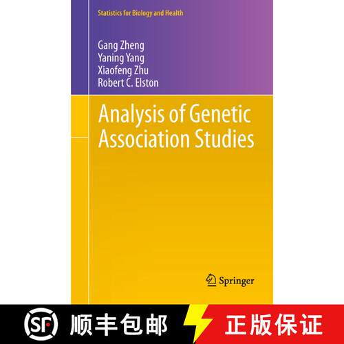 【3-4周达】精装 Analysis of Genetic Association Studies [9781461422440]