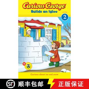 Cgtv Holiday Reader George 9780544096660 for Kids Curious Builds Igloo and Winter Book 4周达