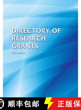 【3-4周达】Directory of Research Grants 2013 [9780986035708]