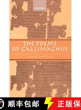 【3-4周达】The Poems of Callimachus [9780198152248]