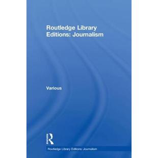 Routledge Editions Journalism 9781138801974 4周达 Library