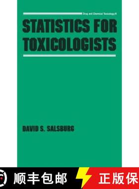 【3-4周达】Statistics for Toxicologists [9780824775902]
