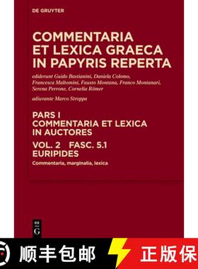 预订 Euripides: Commentaria, Marginalia, Lexica [9783111155579]