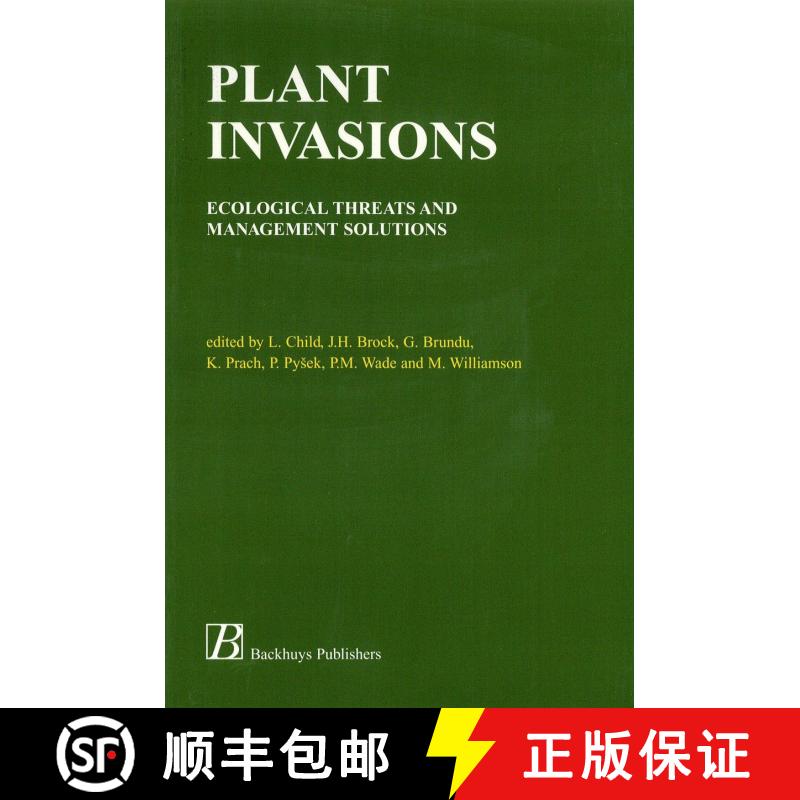 预订 Plant Invasions [9789057821356]