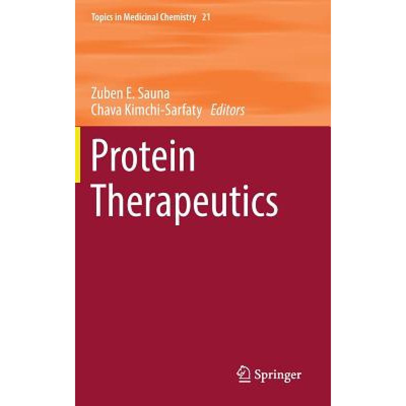 【4周达】Protein Therapeutics[9783319418162]