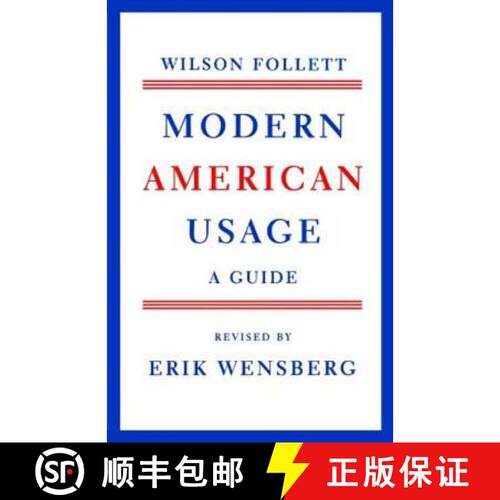 【3-4周达】Modern American Usage [9780809001392]