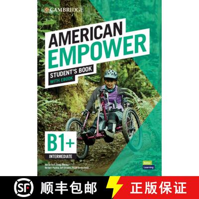 【3-4周达】American Empower Intermediate/B1+ Student's Book with eBook [9781108798075]