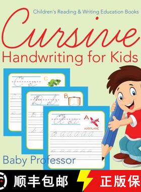 【3-4周达】Cursive Handwriting for Kids : Children's Reading & Writing Education Books [9781683264187]