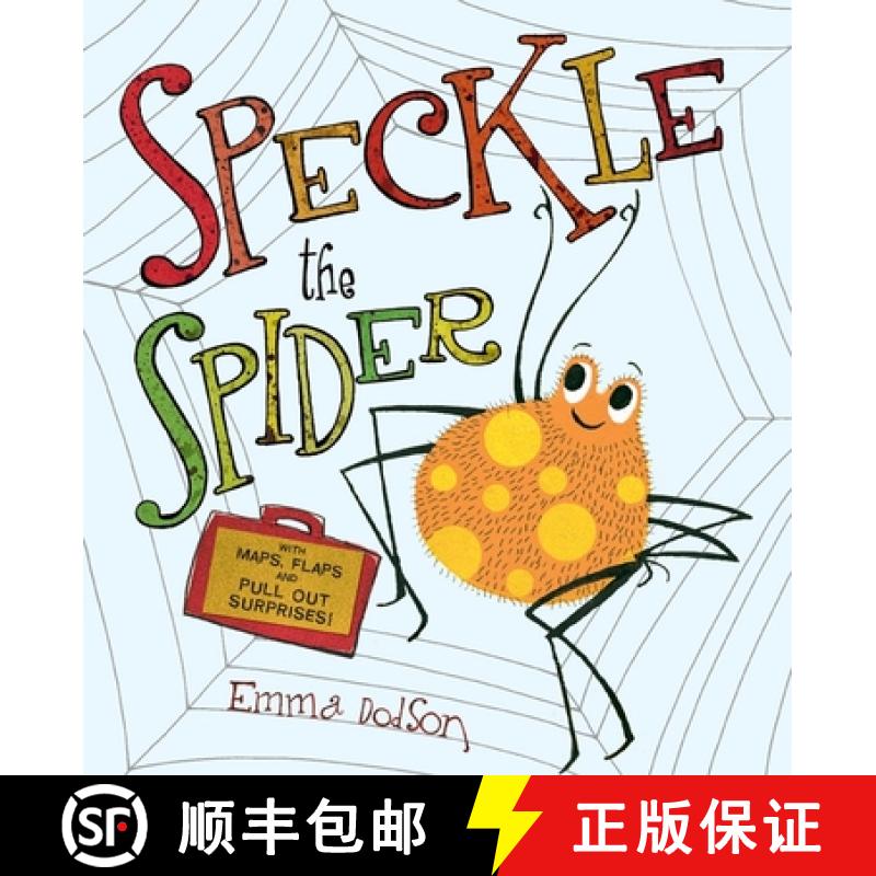 【3-4周达】Speckle the Spider: With Maps, Flaps, and Pull-Out Surprises! [9780763647780]