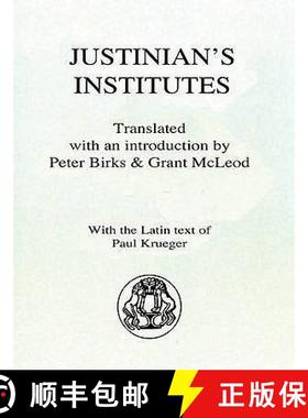 预订 Justinian's Institutes [9780715621653]