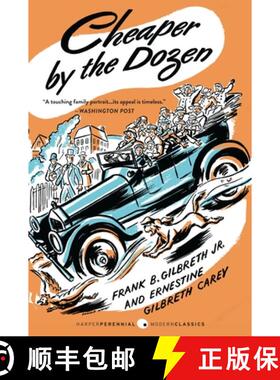 【3-4周达】Cheaper by the Dozen [9780060084608]