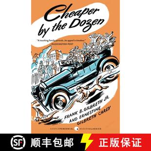 【3-4周达】Cheaper by the Dozen [9780060084608]