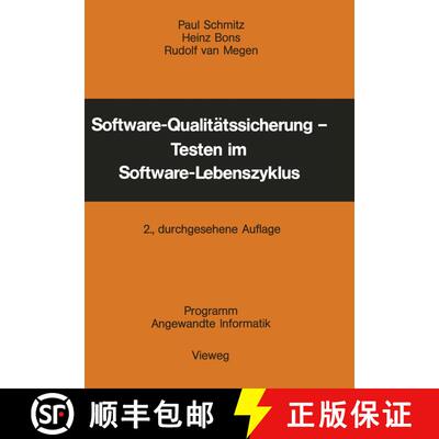 【3-4周达】Software-Qualitätssicherung -- Testen Im Software-Lebenszyklus (2. Auflage 1983) [9783528135928]