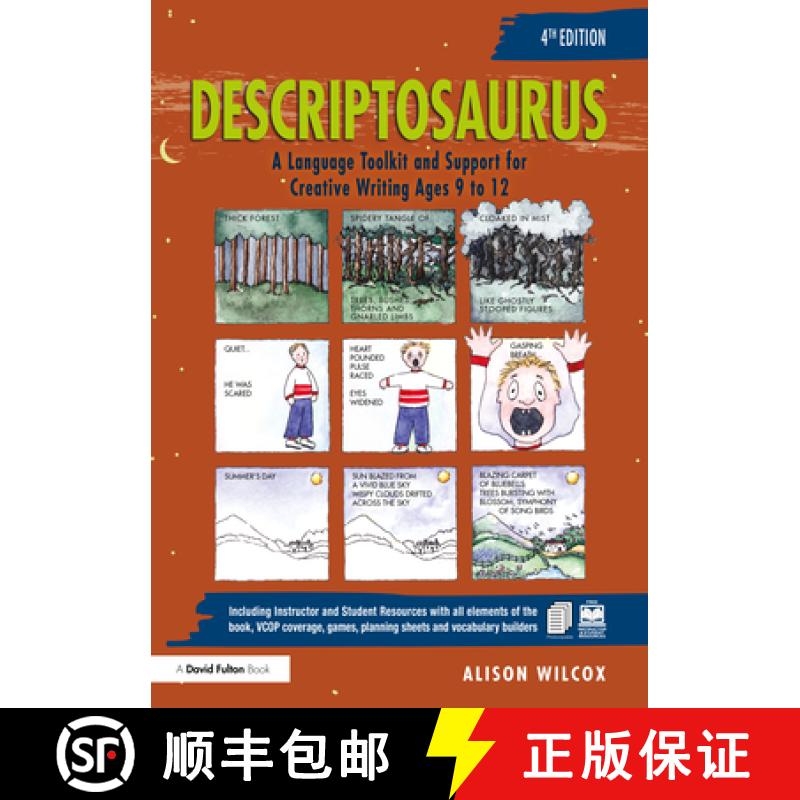 【3-4周达】Descriptosaurus: A Language Toolkit and Support for Creative Writing Ages 9 to 12 [9781032707716]