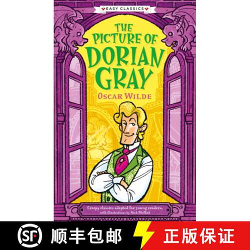 【2-3周达】Creepy Classics: The Picture of Dorian Gray (Easy Classics) [9781782262879]