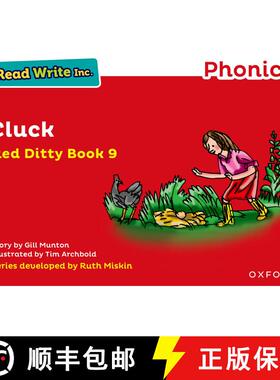 【3-4周达】Read Write Inc. Phonics: Cluck (Red Ditty Book 9) [9780198371274]