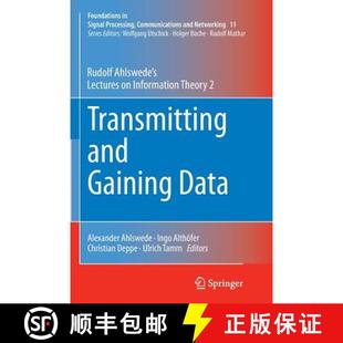 Theory Information 9783319356563 Ahlswede Lectures 4周達 Data and Transmitting Rudolf Gaining