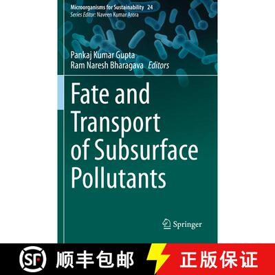 【3-4周达】Fate and Transport of Subsurface Pollutants [9789811565663]