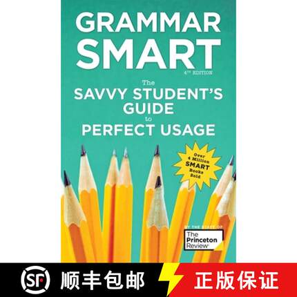 【3-4周达】Grammar Smart, 4th Edition: The Savvy Student's Guide to Perfect Usage [9781524710569]