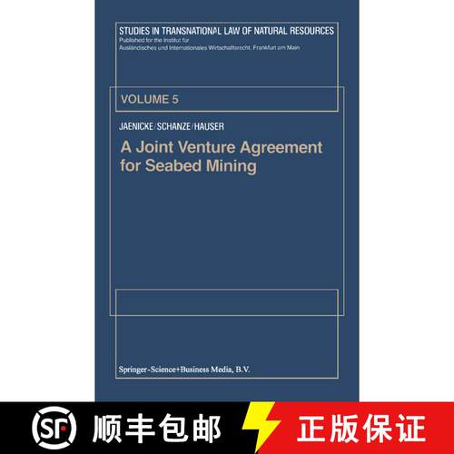 【3-4周达】A Joint Venture Agreement for Seabed Mining [9789401743464]