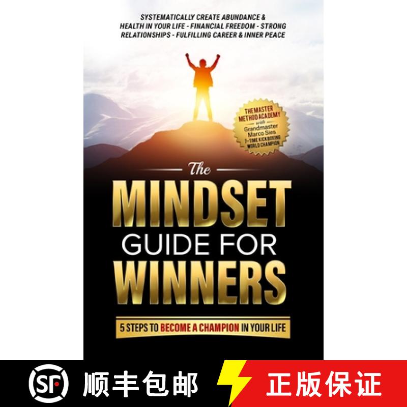 【3-4周达】The Mindset Guide for Winners - 5 Steps to Become a Champion in Your Life: Systematically ... [9781962863001]
