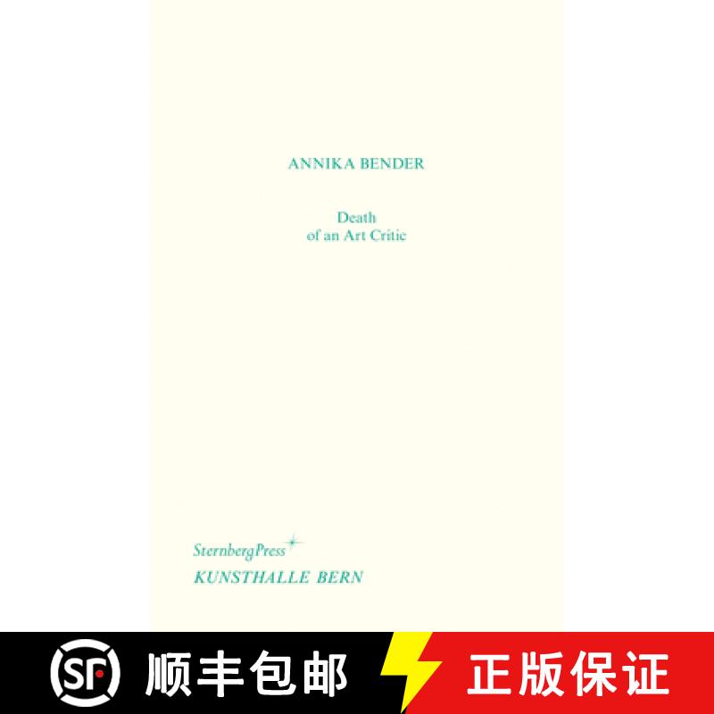 【3-4周达】Death of an Art Critic / Tod Einer Kritikerin [9783956793479]