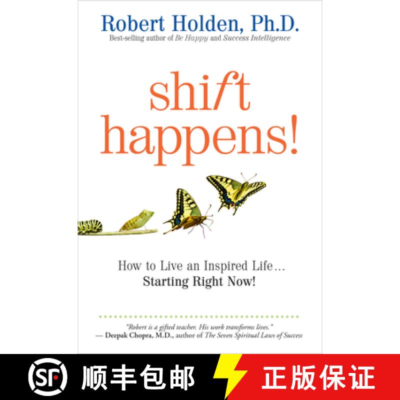 【3-4周达】Shift Happens!: How to Live an Inspired Life...Starting Right Now! [9781401931704]
