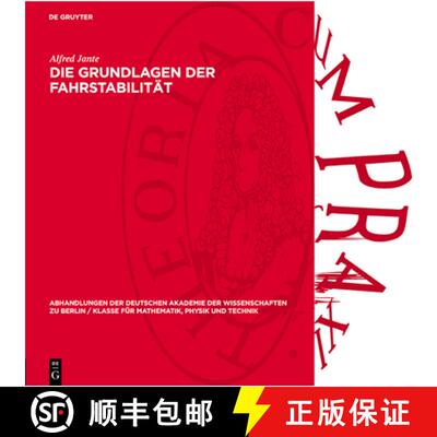 【3-4周达】Die Grundlagen Der Fahrstabilität: Mitteilung Aus Der Sektion Für Maschinenbau [9783112722206]
