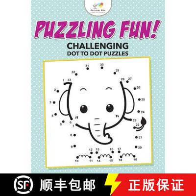 【3-4周达】Puzzling Fun! Challenging Dot To Dot Puzzles [9781683770855]