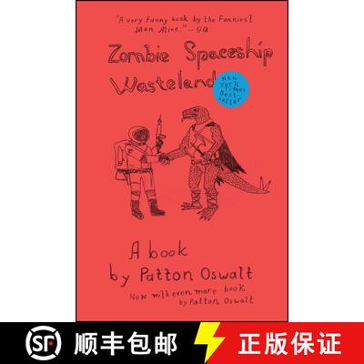 【3-4周达】Zombie Spaceship Wasteland: A Book by Patton Oswalt [9781439149096]