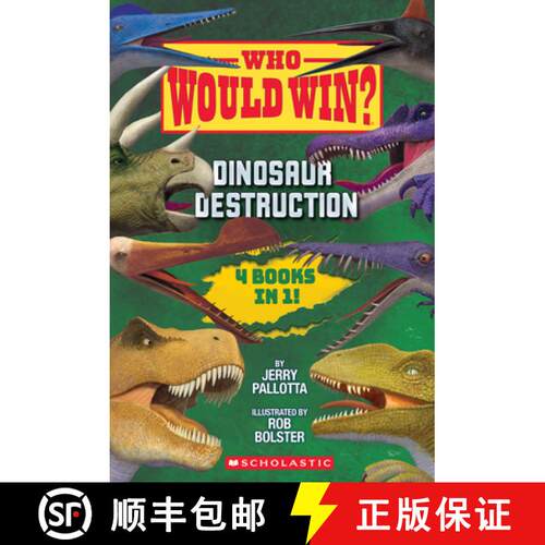 【3-4周达】精装 Who Would Win?: Dinosaur Destruction [9798225030629]