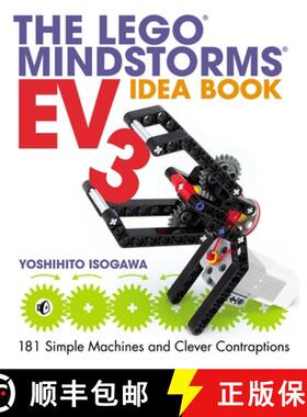 【3-4周达】The Lego Mindstorms Ev3 Idea Book: 181 Simple Machines and Clever Contraptions [9781593276003]
