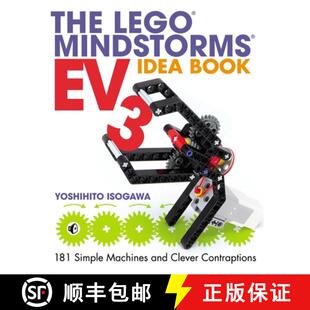 【3-4周达】The LEGO MINDSTORMS EV3 Idea Book: 181 Simple Machines and Clever Contraptions [9781593276003]
