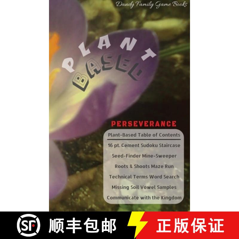 【3-4周达】Plant-Based Perseverance: The Concrete Crocus Kingdom [9781365539640]