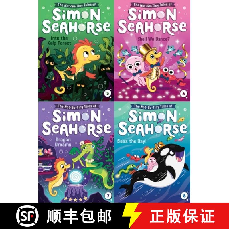 【3-4周达】The Not-So-Tiny Tales of Simon Seahorse Collection #2 (Boxed Set): Into the Kelp Forest; S... [9781665957359]