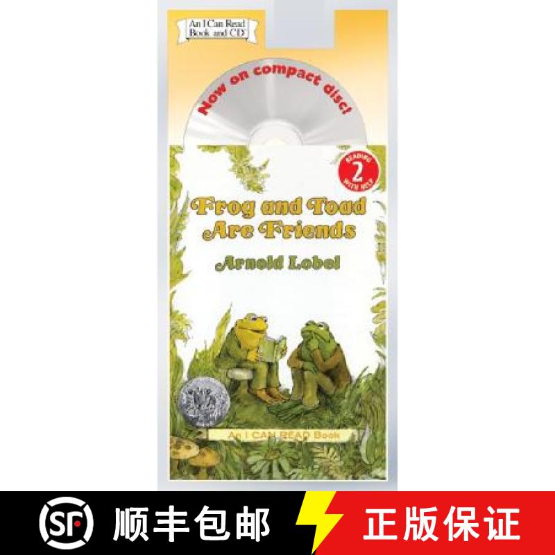 【3-4周达】Frog and Toad Are Friends Book and CD: A Caldecott Honor Award Winner from the Classic Ani... [9780060741068]