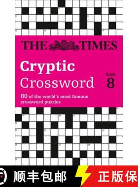 【3-4周达】The Times Cryptic Crossword Book 8: 80 of the World's Most Famous Crossword Puzzles [9780007165421]
